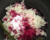 Foto langkah ke 2 dari resep Ketan Kelapa Merdeka ala Betawi (ketan kelapa merah putih).