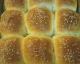A picture of step 8 of Bakery burger buns.
