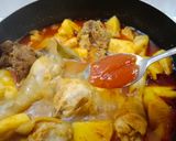 Foto langkah ke 3 dari resep Asam Pedas Ayam Nanas.