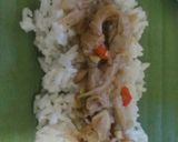 Foto langkah ke 1 dari resep Nasi bakar tumis jamur pedas.