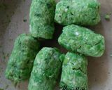 A picture of step 3 of Baked Makhana-Matar Rolls.