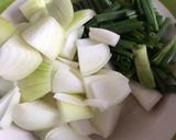 A picture of step 1 of Chicken with Cashew Nuts.