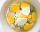 A picture of step 6 of Tteokguk - Rice Cake Dumpling Soup | 10 Minutes Recipe for a Happy New Year 🌞🤍.