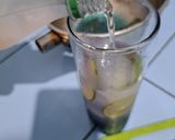 Foto langkah ke 3 dari resep Mojito Bunga Telang.