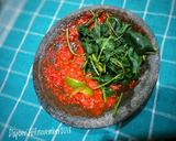 Foto langkah ke 5 dari resep Kulup kangkung sambel pecel.
