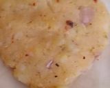 A picture of step 2 of Aloo tikki.