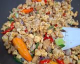Foto langkah ke 7 dari resep Orak-Arik Tempe Telur Terasi.