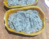 Foto del paso 3 de la receta: Coreano relleno "gratinado" con lechuga repollada "gratinada"
