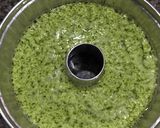 Foto langkah ke 5 dari resep Pudding Lumut Pandan Santan.