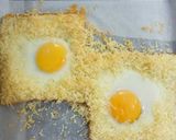Foto langkah ke 6 dari resep Roti Bakar Telur Keju.