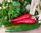 Hình bước làm 2 của món Bún Dọc Mùng