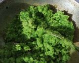 A picture of step 4 of Coconut Paan ladoo.