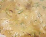 A picture of step 2 of Besan cheela.