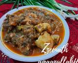 Hyderabadi Aaloo Gosht with Green Onions recipe step 4 photo