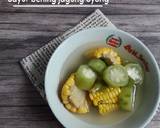 Cara Membuat Sayur bening jagung oyong 3