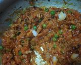 A picture of step 3 of Cauliflower bharta.