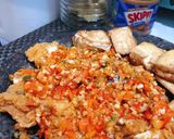Foto langkah ke 2 dari resep Ayam Geprek Sambal Setan.