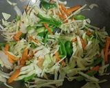 शेजवान नूडल्स विथ मंचूरियन (Schezwan noodles with manchurian recipe in Hindi) रेसिपी चरण 8 फोटो