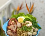 Hình bước làm 4 của món Mì Xá Xíu Hong Kong