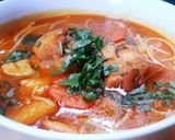 Hình bước làm 3 của món Bún cà ri gà