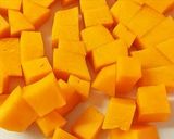 Foto del paso 1 de la receta: Espaguetis con calabaza y pimiento rojo