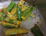 க்ரிஸ்பி வெண்டைக்காய் ஃப்ரை (Crispy vendaikkaai fry recipe in tamil) ரெசிபி ஸ்டேப் 1 புகைப்படம்