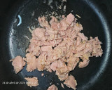 Foto del paso 3 de la receta: Calabacín relleno de atún
