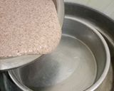 A picture of step 3 of Ragi Dhokla.