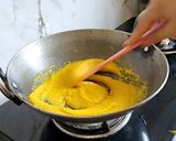 A picture of step 3 of Mango Sheera simple yet special.