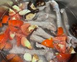 番茄高麗菜豆腐排骨湯（加檸檬汁）的食譜步驟2照片
