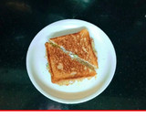 तवा ब्रेड सैंडविच (tawa bread sandwich recipe in Hindi) रेसिपी चरण 3 फोटो