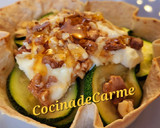 Foto del paso 10 de la receta: Tartaleta de calabacín con queso, nueces y miel