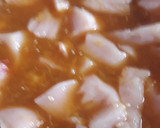 Foto del paso 1 de la receta: Pollo marinado en soja y naranja, con coles de bruselas