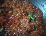 A picture of step 3 of Chana kanghou manipur style.
