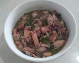 Foto langkah ke 5 dari resep Cumi asin masak pedas.