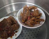 Hình bước làm 8 của món Chân gà hấp tàu xì