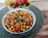 A picture of step 5 of White Chickpea Chaat.