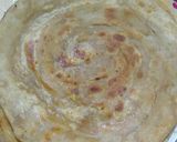 A picture of step 8 of Frozen parathas.