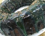 A picture of step 19 of Choco mirror allian glaze chocolate cake.