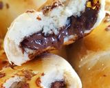 Pas rețetă Cornuri pufoase cu nutella 1 fotografie