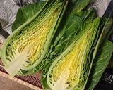 A picture of step 2 of Homemade Sauerkraut (Brine method for whole, half or quartered cabbage).