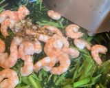 蝦仁炒山芹菜的食譜步驟5照片