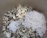 A picture of step 2 of Black urad dal rice.
