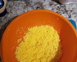 A picture of step 1 of GG's Potato Salad.