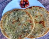 Broccoli cheese paratha recipe step 5 photo