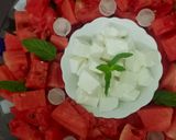 صورة لخطوة 4 من وصفة بطيخ وجبنة