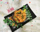 A picture of step 10 of Masala pasta.