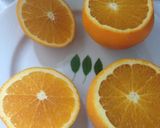 Foto del paso 1 de la receta: Naranjas Decoradas en Forma de Calabaza!!