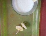 A picture of step 2 of Banana Shake.