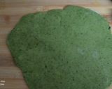A picture of step 10 of Spinach Corn Ravioli in white sauce.